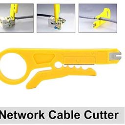 Inditrust Rj45 Rj11 Crimping Tool, KD-1 Professional Punch Down Tool, Network Lan Cable Tester, Ethernet Color Coding & 25 Pcs RJ45 Connectors Combo Set image 5