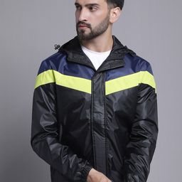 HOUSE OF VEDAS Hooded Waterproof Rain Jacket-picture-14