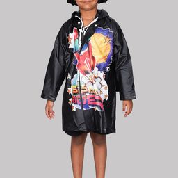 THE CLOWNFISH Printed Waterproof Hooded Rain Jacket-27