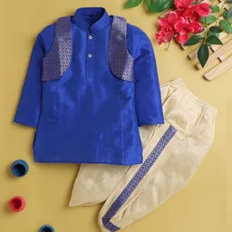 Jeetethnics Boys Regular Kurta with Dhoti Pants-16