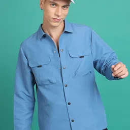 KETCH Spread Collar Tailored Jacket With Studded-picture-34