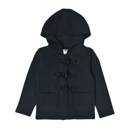 MiArcus Infant Kids Long Sleeves Lightweight Hooded Longline Cotton Tailored Jacket-picture-20
