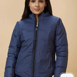 Globus Mock Collar Reversible Puffer Jacket-image-71