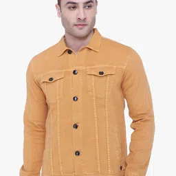 Kuons Avenue Men Cotton Denim Jacket-image-16