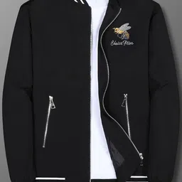 StyleCast x Revolte Men Stand Collar Graphic Embroidered Casual Bomber Jacket-image-47