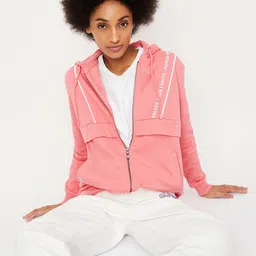 max Typography Printed Cotton Sports Jacket-23