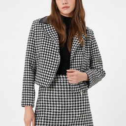 Koton Checked Tailored Jacket-picture-6