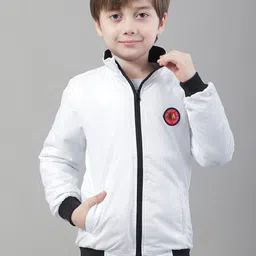 HOUSE OF VEDAS Boys Lightweight Bomber Jacket-image-11