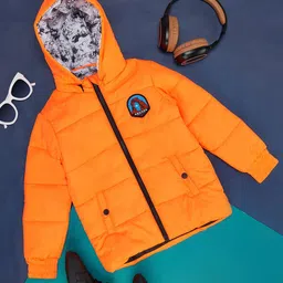 Pantaloons Junior Boys Hooded Puffer Jacket-picture-13