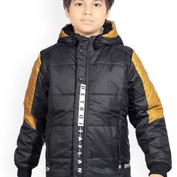BAESD Boys Hooded Quilted Jacket-image-68