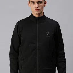 SHOWOFF Men Black Sporty Jacket-image-28