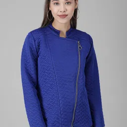 BAESD Mandarin Collar Quilted Jacket-image-99