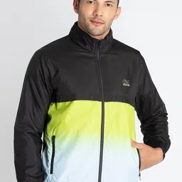 Status Quo Zip Detail Colourblocked Bomber Jacket-picture-20