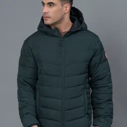 Red Tape Hooded Padded Jacket-58