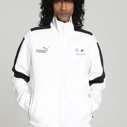 PUMA Motorsport BMW M Motorsport MT7+ Colourblocked Cotton Track Jacket-45