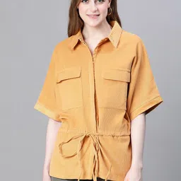 Oxolloxo Spread Collar Lightweight Cotton Longline Tailored Jacket-17