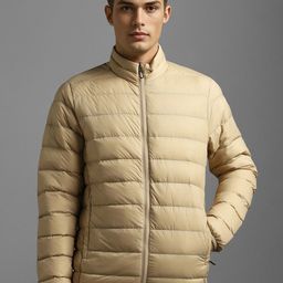 Louis Philippe Sport Men Puffer Stand Collar Casual Jacket-32