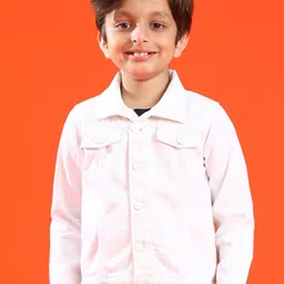 TALES & STORIES Kids Lightweight Denim Jacket-image-42