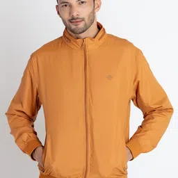 Status Quo Stand Collar Lightweight Bomber Jacket-image-7