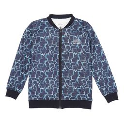 CAVIO Boys Geometric Lightweight Bomber Jacket with T-shirt-picture-15