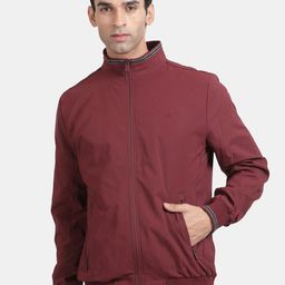 t-base Stand Collar Lightweight Bomber Jacket-image-49