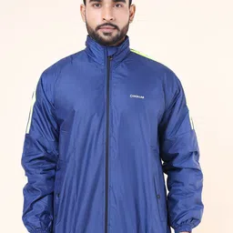 Dollar Men Colourblock Light Weight Windcheater with UV Protection and Pocket-picture-34