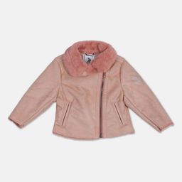 U.S. Polo Assn. Kids Girls Faux Fur Trim Parka Jacket-picture-48