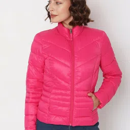 Vero Moda Mock Collar Padded Jacket-picture-31