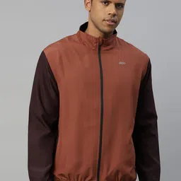 DIDA Colourblocked Lightweight Active Comfort Fit Training Sporty Jacket-34