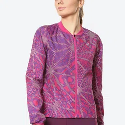 ASICS Women Purple Running SAKURA AOP Sporty Jacket-image-28
