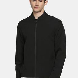 Blackberrys Mandarin Collar Zip Detail Bomber Jacket-picture-47