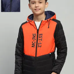 Monte Carlo Boys Reversible Outdoor Padded Jacket-image-19