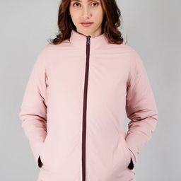 BESIMPLE Mock Collar Reversible Padded Jacket-image-53
