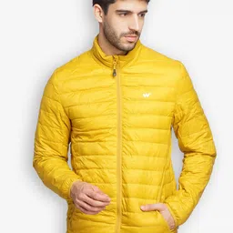 Wildcraft Men Yellow Water Resistant Outdoor Puffer Jacket-image-78