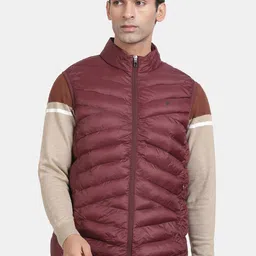 t-base Mock Collar Sleeveless Zip Detail Insulator Puffer Jacket-16