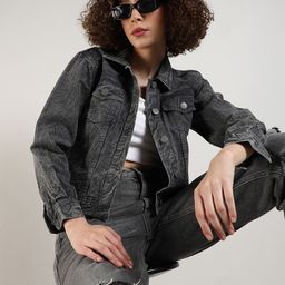 Campus Sutra Windcheater Crop Outdoor Sporty Jacket-26