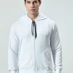 BAESD Men Solid Hooded Long Sleeves Casual Sweatshirt-image-74