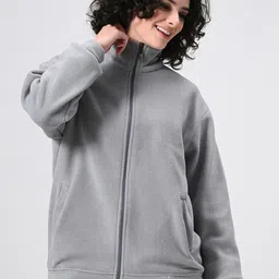 BAESD Women Woollen Lightweight Open Front Jacket-picture-7