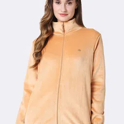 Van Heusen Athleisure Long Sleeve Mock Collar Velvet Jacket-image-55