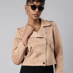 SHOWOFF Suede Windcheater Biker Jacket-picture-33