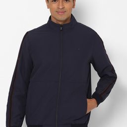 Allen Solly Men Navy Blue Bomber Jacket-image-53