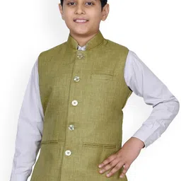 BAESD Boys Mandarin Collar Nehru Jacket-24