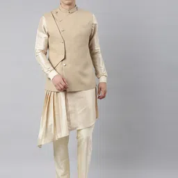 TheEthnic.Co Sleeveless Nehru Jacket-picture-40