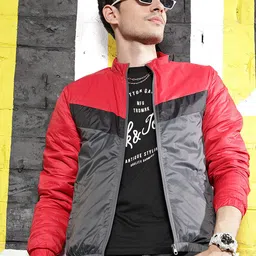 Flying Machine Men Grey Solid Reversible Jacket-29