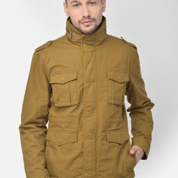 Woodland Mock Collar Tailored Jacket-38