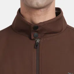 t-base Stand Collar Insulator Bomber Jacket image 2