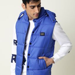 RARE RABBIT Men Depot Puffer Solid Padded Jacket-picture-39