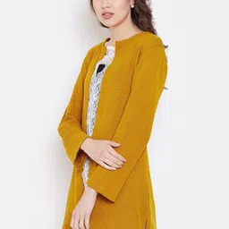 BAESD Longline Nylon Open Front Shrug image 5