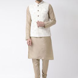 KISAH Printed Nehru Jacket image 5