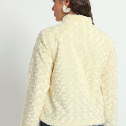 RAER Self Design Mock Collar Lightweight Open Front Jacket image 3